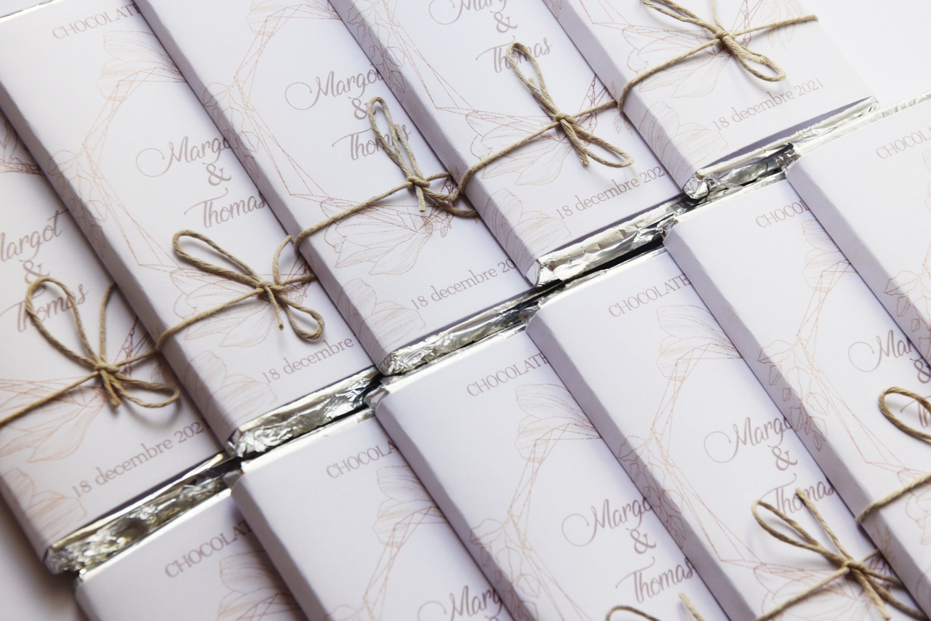 Tablette de chocolat personnalisée pour toutes occasions