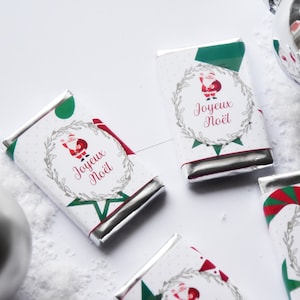 クリスマスに贈るミニチョコレート10個セット