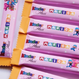 Kinder maxi tema personalizzato a tua scelta)