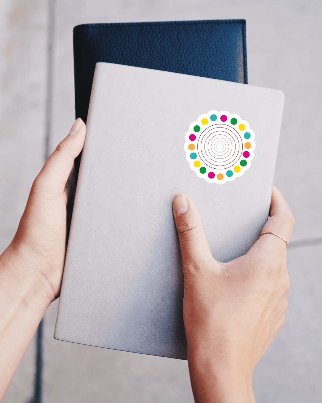 Colorful Points Sticker - Etsy