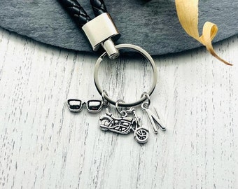 Motorcycle Keychain, Motorcycle Gifts, Motorcycle Keychain, Motorcycle Jewelry, Biker Gift, Gift for Biker, Bike, Motorcycle