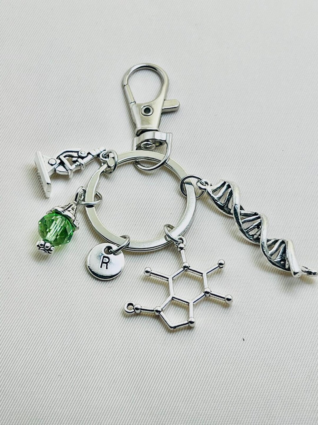 Biologist Keychain, Science Gift, Personalized Gift, Father's Day Gift ...