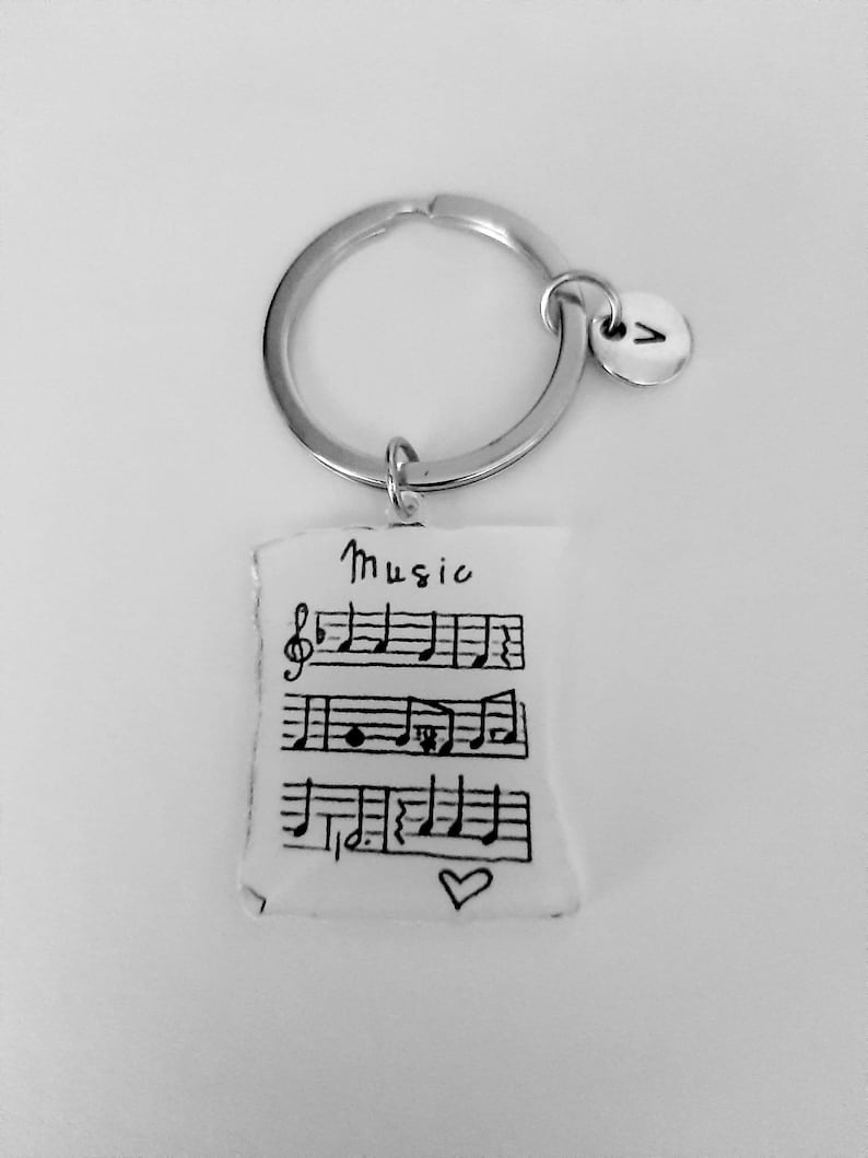 Key Chain Designs Music Note Music Notes Keychain, Music Gifts, Musician Gift, Music Teacher ...