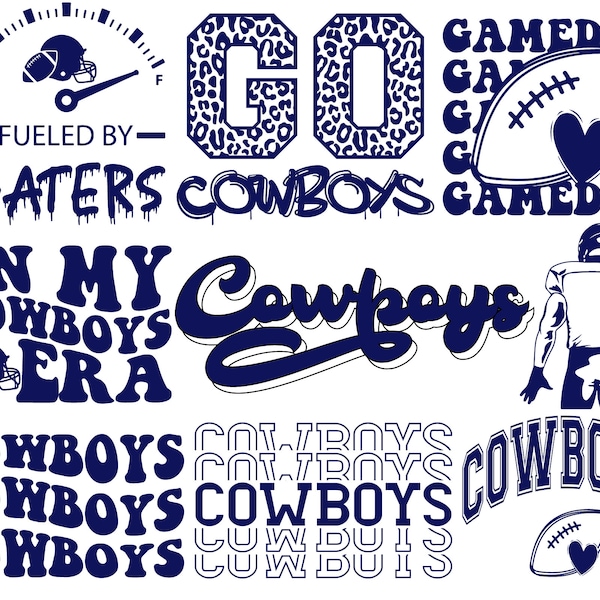 Football SVG Bundle, trendy svg , Football PNG, Digital Download, Cut File, Cowboys svg png, Cowboys football svg, Trendy football svg png