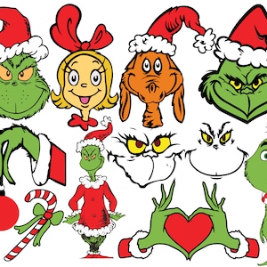 Grinch Face svg Grinch Hand Grinch svg Grinch svg bundle Grinch png, Pink grinch svg png, Bundle svg grinch