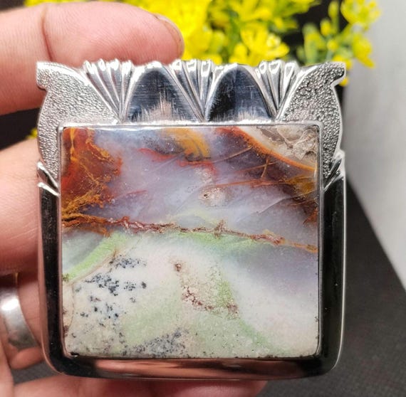 Handmade Stainless Steel Buckle Head, Multicolor  display picture 1