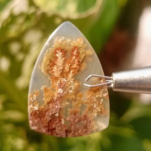 Flower moss agate