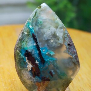 beautiful chrysocolla stone natural