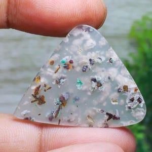 Natural copper colored chrysocola gemstone/rare crystal cabochon/cloud blue and white gemstone for jewelry making/healing crystal stone.