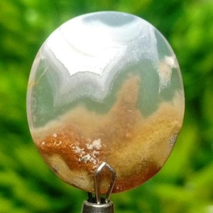 Flower moss agate
