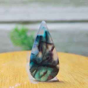 Small beautiful chrysocolla stone natural