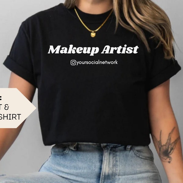 Custom Makeup Artist Shirt, Makeup Artist Custom Sweatshirt, Makeup Artist Gift, Makeup Artist Shirt, Makeup Artist Custom Shirt