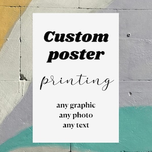 Benutzerdefinierte Posterdruck, personalisiertes Poster, benutzerdefinierte Wandkunst, benutzerdefinierte Wohnkultur, Familienfoto Poster, Kunstdruck, benutzerdefiniertes Grafikplakat