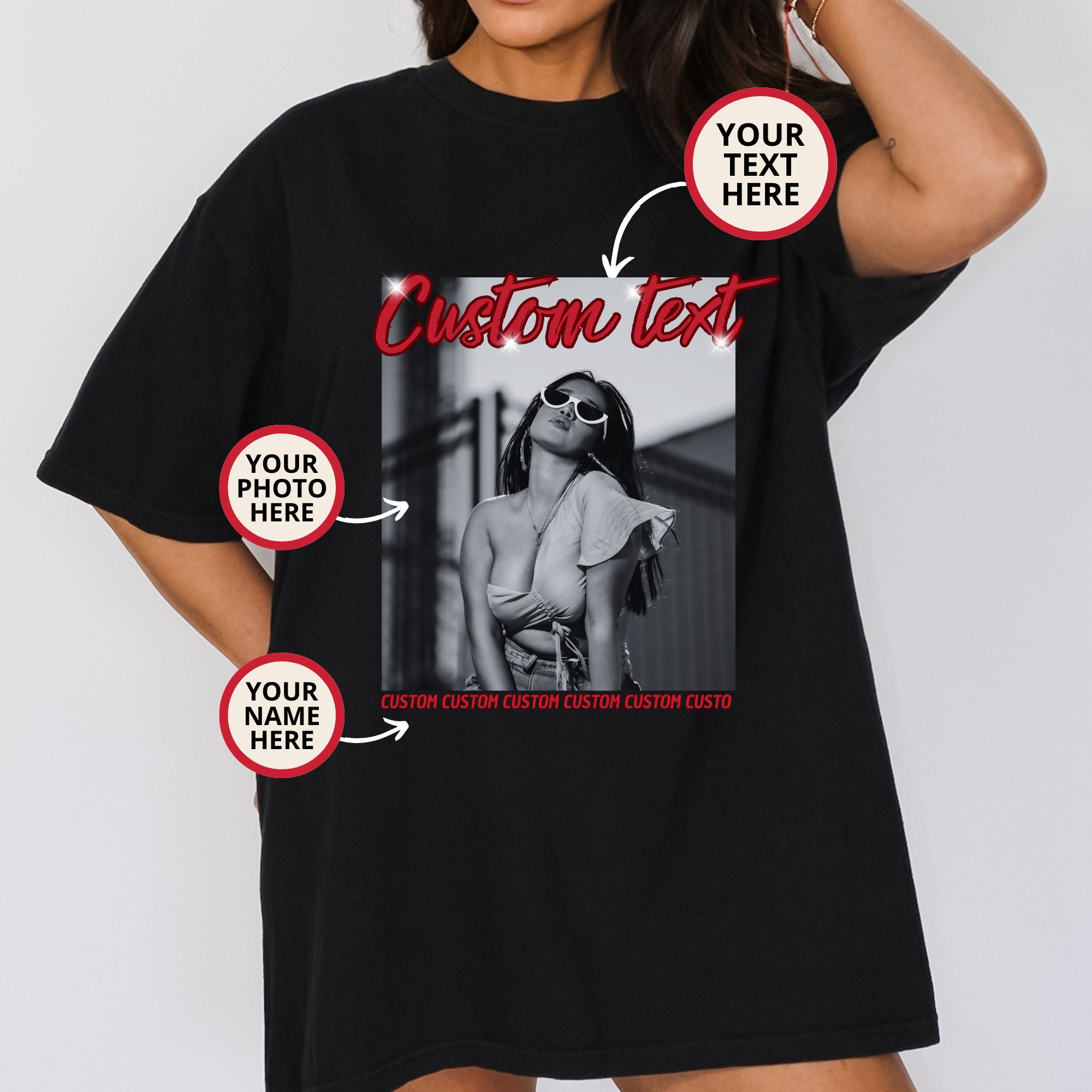 Discover Girlfriend Photo Shirt, Custom Photo Shirt, Girlfriend Shirt
