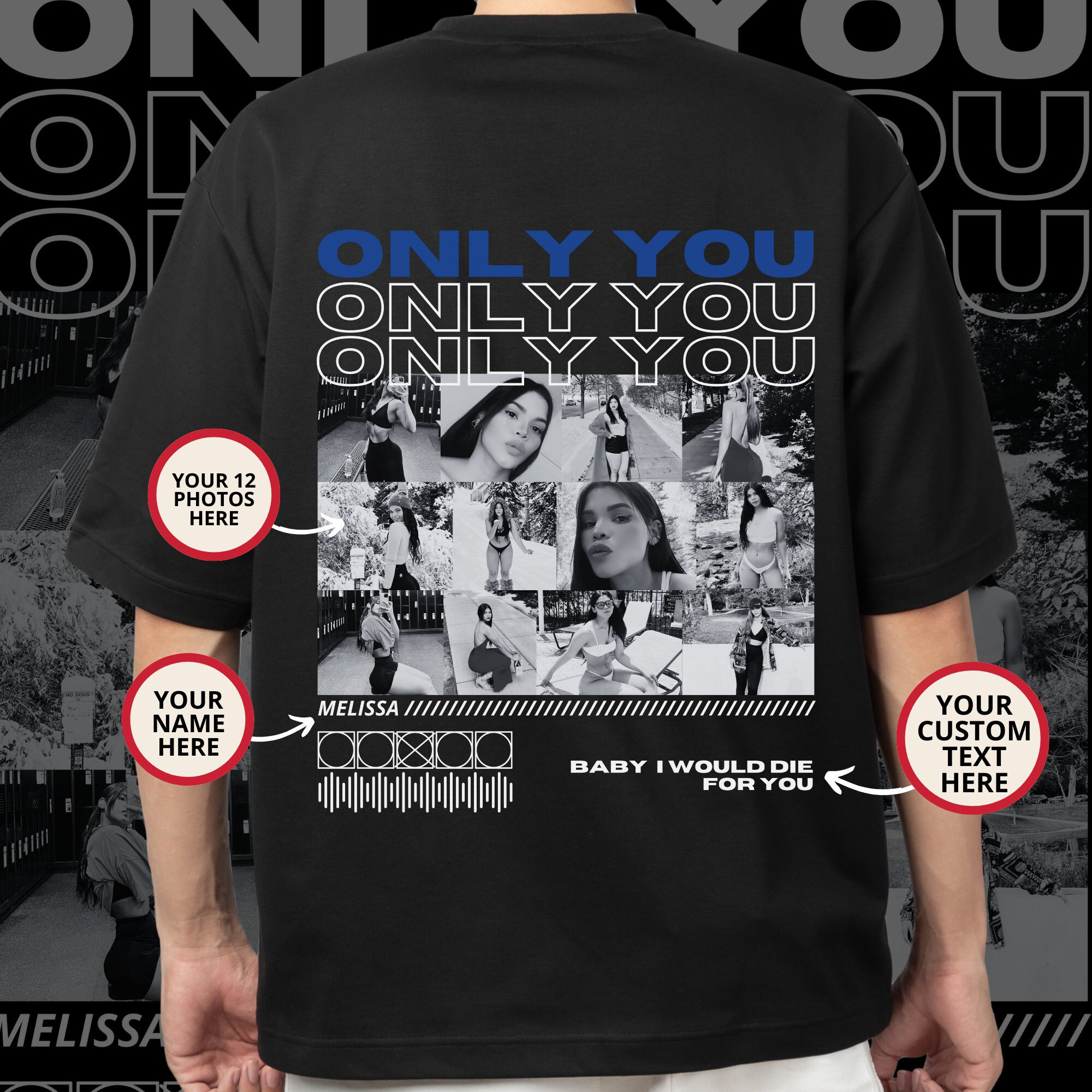 Only You T Shirt Etsy