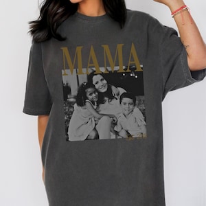 Camiseta personalizada con foto de mamá, camiseta personalizada para mamá, camisetas para mamá, regalos personalizados para el Día de la Madre, camiseta personalizada con foto de mamá, sudadera para mamá imagen 2