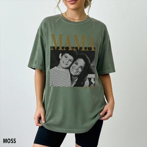 Camiseta personalizada con foto de mamá, camiseta personalizada para mamá, camisetas para mamá, regalos personalizados para el Día de la Madre, camiseta personalizada con foto de mamá, sudadera para mamá imagen 4