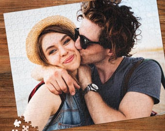 Custom Puzzle From Photo, Personalized Photo Jigsaw, Customized Photo Puzzle, Large Piece Jigsaw Puzzle, Anniversary Gift, Puzzle With Photo