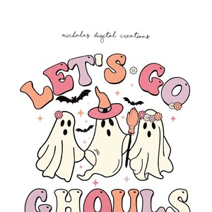 Ipad 9e generatie Let&#39;s Go Ghouls-achtergrond