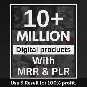 Über 10 Millionen digitale Produktpakete: PLR & MRR, Canva-Vorlagen (digitaler Download)