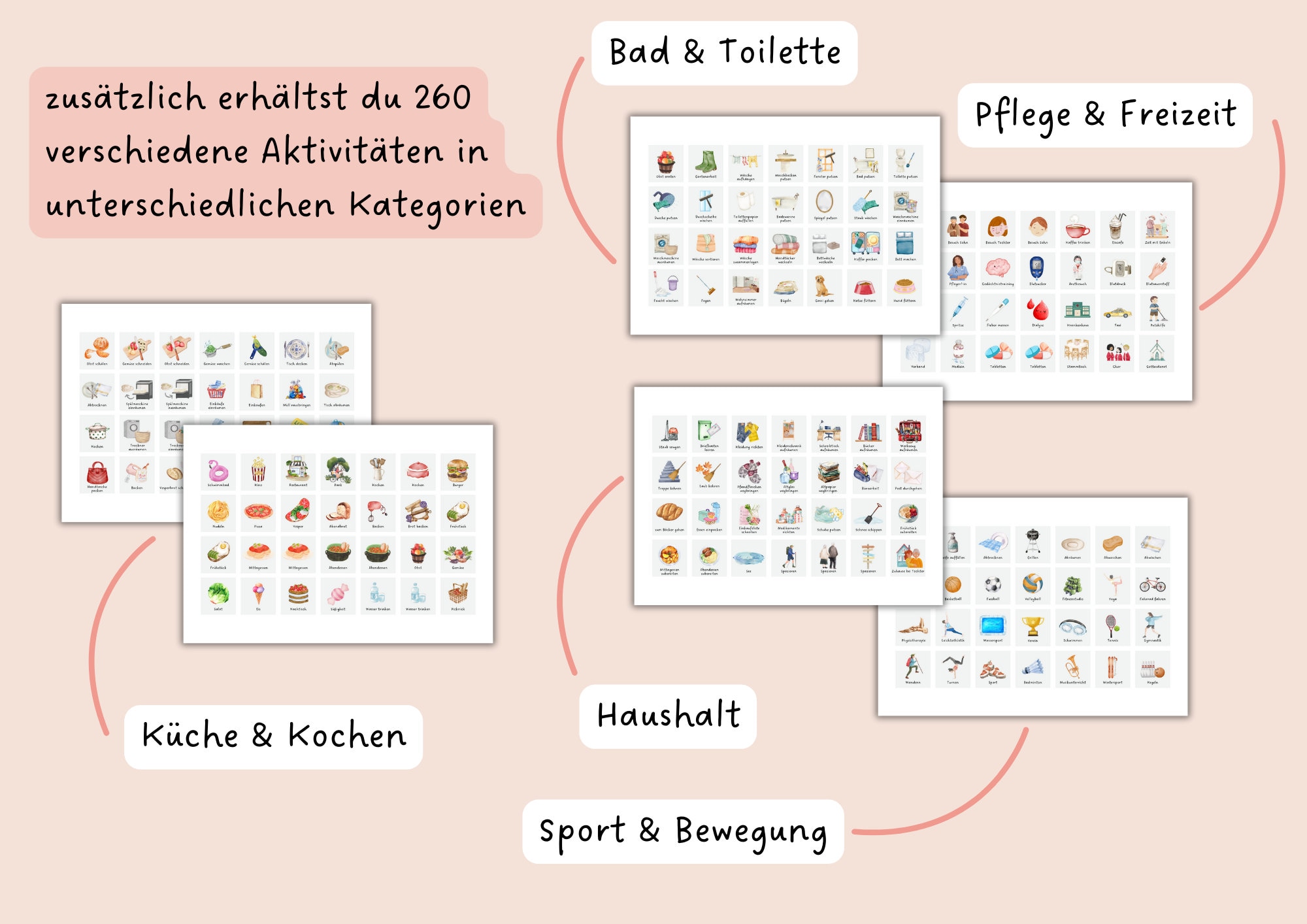 Wochenplaner Senioren Demenz Routine Pflege Routinekarten Alzheimer