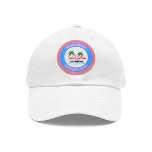 Miami Beach Canasta Club-hoed: retro chic voor kaartspelers