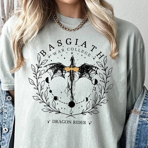 Comfort Colors Shirt, Basgiath War College Tee,  Fourth Wing Tee, Dragon Rider Shirt, Fly Or Die Tee, Dragon Girl Shirt, I Am Infinite Tee