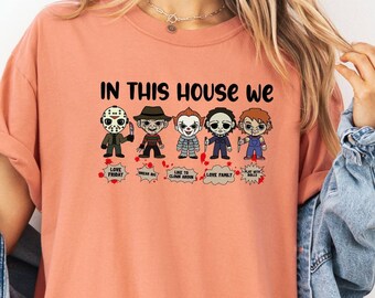 Halloween Shirt, Scary Movies Shirt, Spooky T-Shirt, Fall Season Shirt, Horror Movie Tee, Scary Shirt, Ghost Tshirt, Comfort Colors Shirt