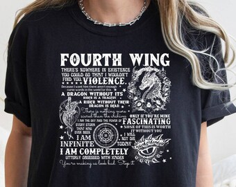Comfort Colors Shirt, Dragon Riders Tee, Fourth Wing Shirt, Fly Or Die Tee, I Am The Sky Tee, Basgiath Tee, I Am Infinite Tee, Dragon Shirt