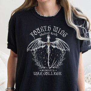 Comfort Color Shirt, Fourth Wing Shirt, Basgiath War College Tee, Dragon Rider Tee, Fly Or Die Shirt, Dragon Oversized Tee, Dragon Girl Tee