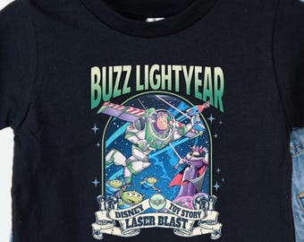 Buzz Lightyear Tshirt, Disney Toy Story Tee, Disney Toddler Shirt, Birthday Kids Gifts, Toy Story Toddler Tee, Disney World Vacation Tee