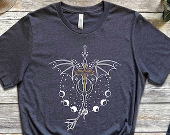 Fourth Wing Dragon T-shirt, Fourth Wing Graphic Shirt, Dragon Riders Shirt, Readers Gift Shirt, Bookish T-shirt, Dragon Sweatshirt, Gift Tee