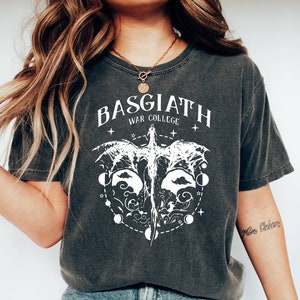 Comfort Color Shirt, Basgiath War College Tee, Fourth Wing Tee, Dragon Rider Tee, Riders Quadrant Tee, Fly Or Die Tee, Dragon Woman Shirt
