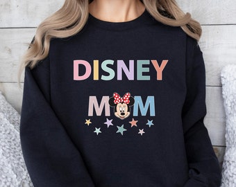 Disney Mom Sweatshirt, Minnie Mouse Shirt, Mothers Day Gift, Disney Mom Shirt, Mom Gift Shirt, Disney Sweatshirt, Mothers Day Shirt, Mom Tee