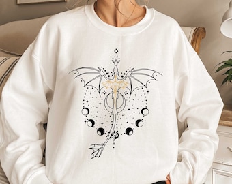 Fourth Wing Sweatshirt, Fourth Wing Riders Quadrant Shirt, Fourth Wing Dragon Rider Shirt, Bookish T-shirt, Dragon Sweatshirt, Reader Tshirt