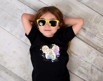 Watercolor Mickey Shirt, Magical Castle Shirt, Disney  Tshirt, Mickey Mouse Tee, Disney Vacation Tee, Colorful Castle Shirt, Princess Castle
