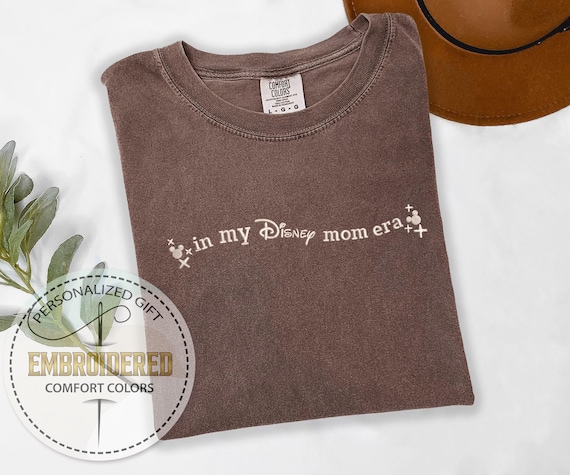 Embroidery Disney Shirt, Disney Mom Tee, Mickey Mouse Tee, Magical Park Tshirt, Mother's Day Tee, Comfort Colors Tshirt, Mickey Head