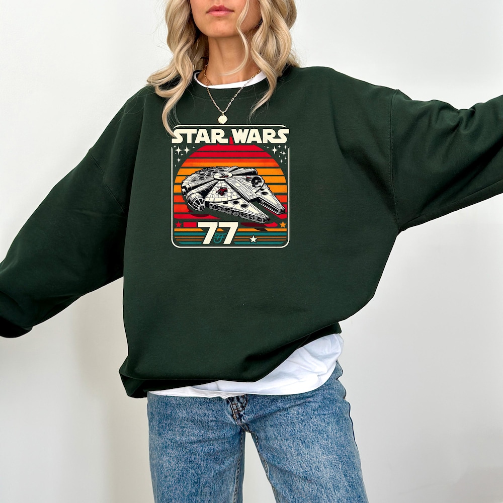 Star Wars Sweatshirt, Disneyland Hoodie, Galaxy'S Edge Sweatshirt, 1977 Hoodie, Death Star Sweatshirt, Disney Birthday Sweatshirt Donuink Store