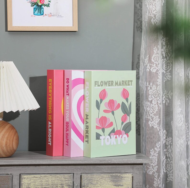 Unique Decorative Coffee Table Books, Luxury Display Decor Book Sets