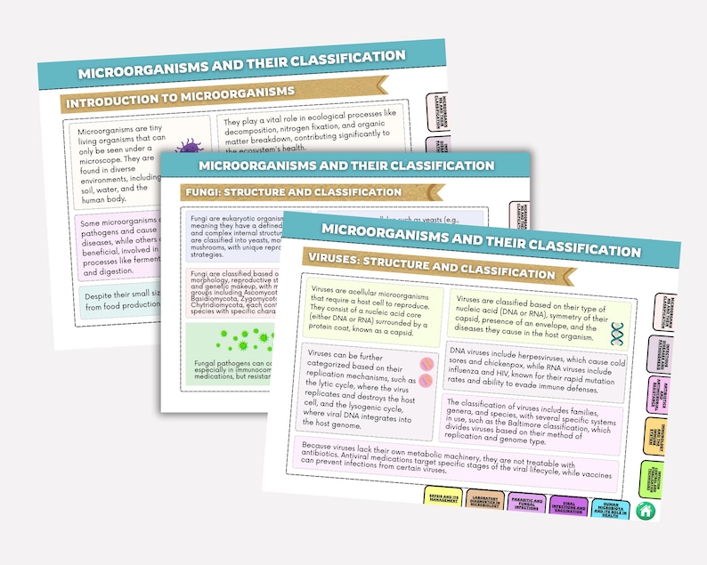 Microbiology Flashcards | Hyperlinked Q&A, Study Guide Cheat Sheets