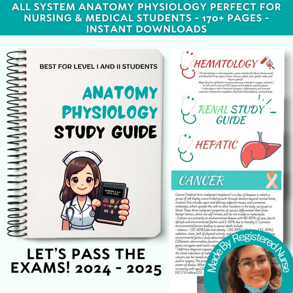 Anatomy Physiology Study Guide Physiology Notes Anatomy Notes Etsy Anatomy Physiology Study Guide Physiology Notes Anatomy Notes Etsy