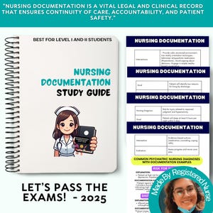 Nursing Documentation Templates | Nurse Notes, Charting Forms, Patient Care Sheets, Digital PDF Download for Clinical Use
