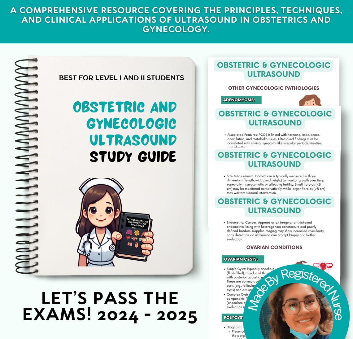 Obstetric and Gynecologic Ultrasound Study Guide Comprehensive OB/GYN ...
