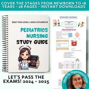 Ultimate Pediatrics Bundle Updated Edition 2023-24, Nursing School Notes, Pediatric Nursing Study Guide, ATI Pediatrics, Nclex Pediatrics