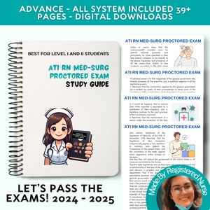 ATI RN Med-Surg Proctored Exam Study Guide 2024-25 (Digital Download)