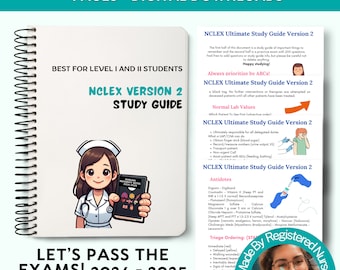 NCLEX Study Guide Version 2: Ultimate Prep (PDF)