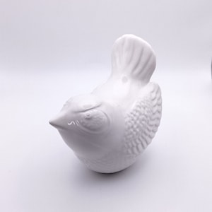Ceramiczna figurka ptaka