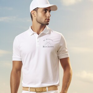 Sport Tek 650 Mockup Sport-Tek 650 Mock-up Polo Mockup Golf Mockup Weiss Polo Mockups ST650 Mock-Up weiss 650 Mockup Sport Tek Mockups