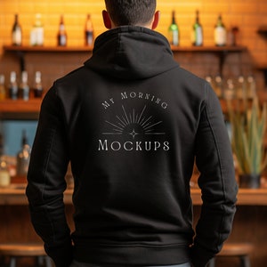 Gildan 18500 Mockup Hoodie Mockup Black 18500 Mockup Back of Hoodie Mockup Gildan 18500 Black Hoodie Mockup Back of hoodie mockup for men