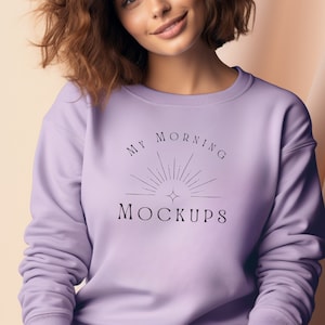 SS3000 Mockup SS 3000 Lavender Mockup Independent Trading Co SS3000 Lavender Mock up  Independent Trading Company Lavender SS3000 Mock-Up